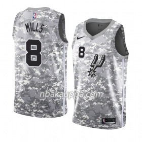 San Antonio Spurs Patty Mills 8 2018-19 Nike Harmaa Pelipaidat Swingman - Miesten